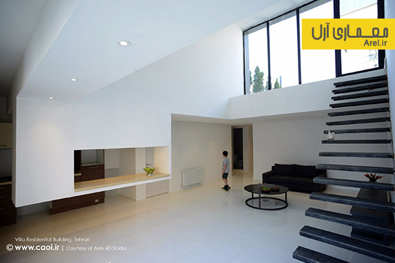 ساختمان مسکونی ویلا، رتبه اول جایزه معمار 94