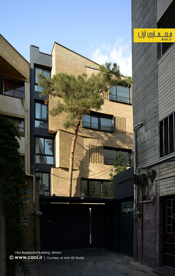 ساختمان مسکونی ویلا، رتبه اول جایزه معمار 94