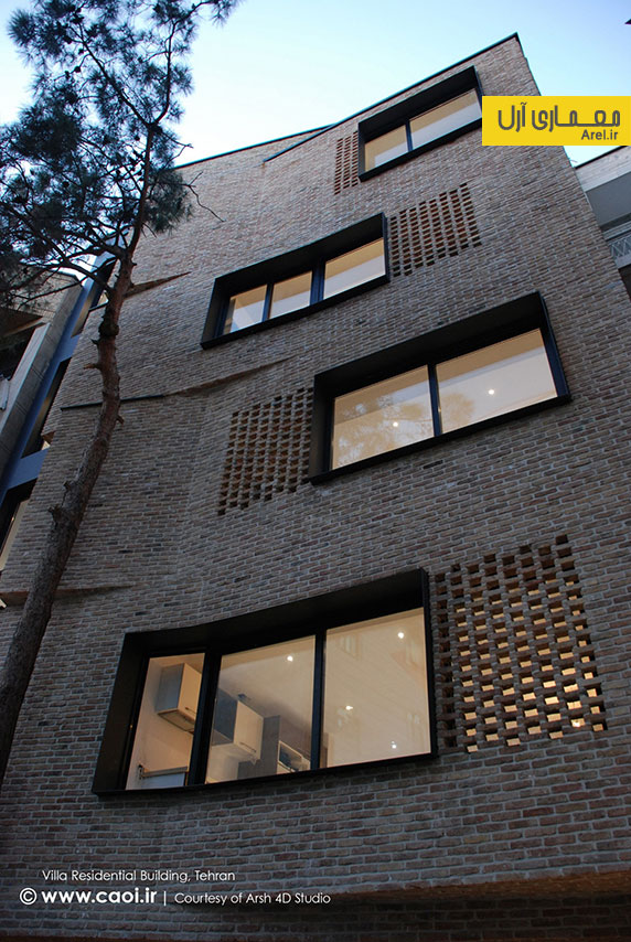 ساختمان مسکونی ویلا، رتبه اول جایزه معمار 94