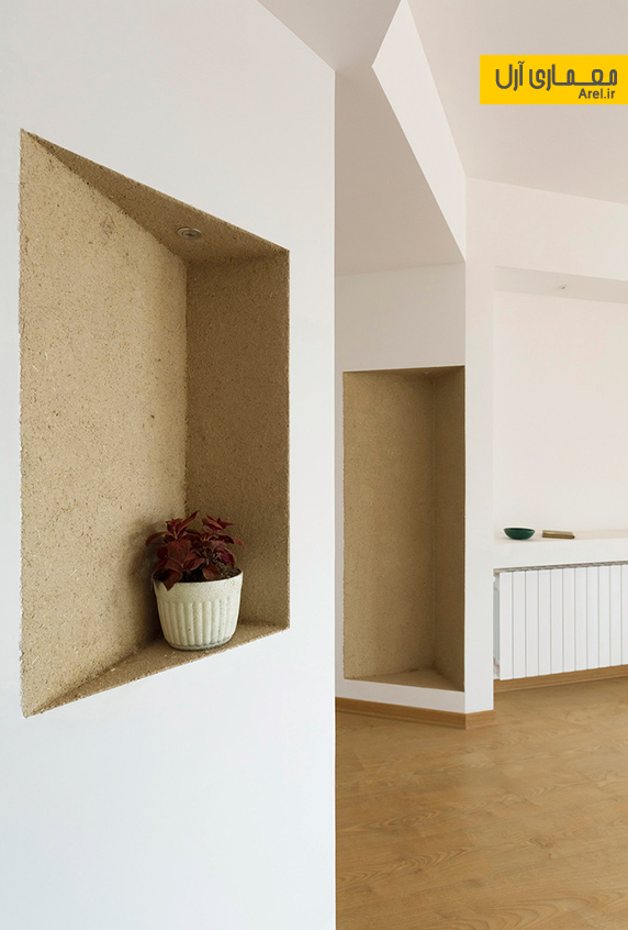 معماری ساختمان مسکونی آجرپوش شهرک اکباتان