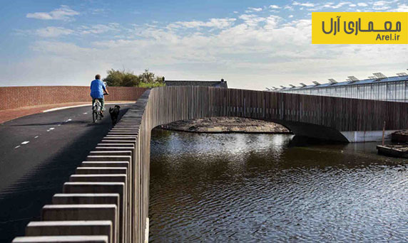 معماری و طراحی پلی مناسب برای سکونت خفاش ها!