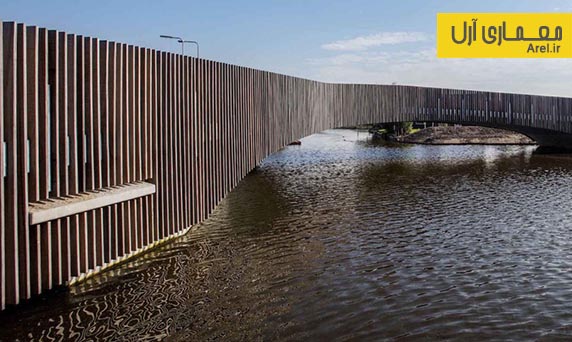 معماری و طراحی پلی مناسب برای سکونت خفاش ها!