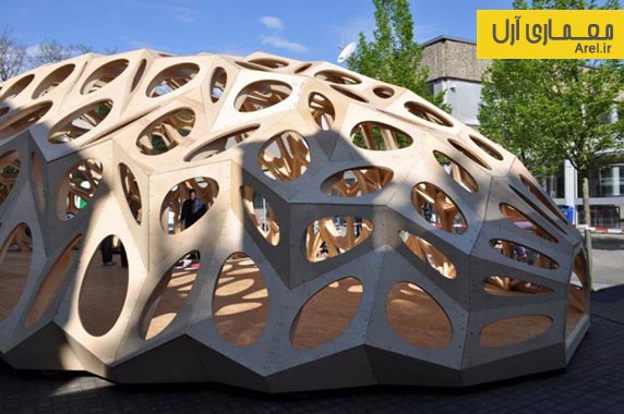 معماری بیونیک: معماری و طراحی غرفه ی تحقیقاتی Bowoss معماری بیونیک: معماری و طراحی غرفه ی تحقیقاتی Bowoss