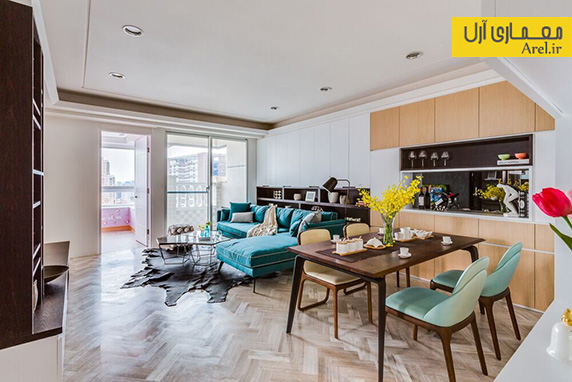 طراحی داخلی خانه توسط استودیو Archlin