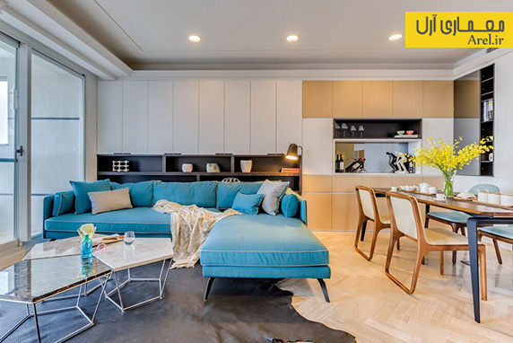 طراحی داخلی خانه توسط استودیو Archlin