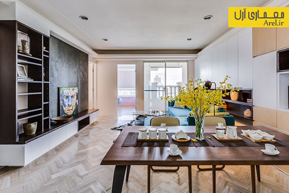 طراحی داخلی خانه توسط استودیو Archlin