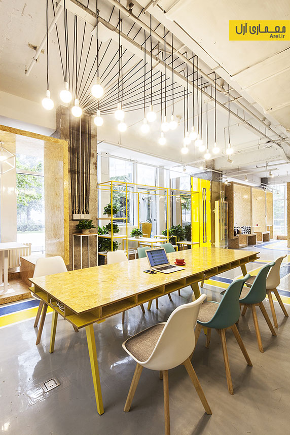 طراحی داخلی دفترکار شرکت MAT  در پکن