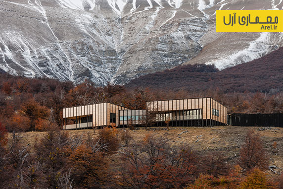 طراحی و معماری داخلی خانه های ویلایی در دل طبیعت زیبای کوه پاتاگونیا