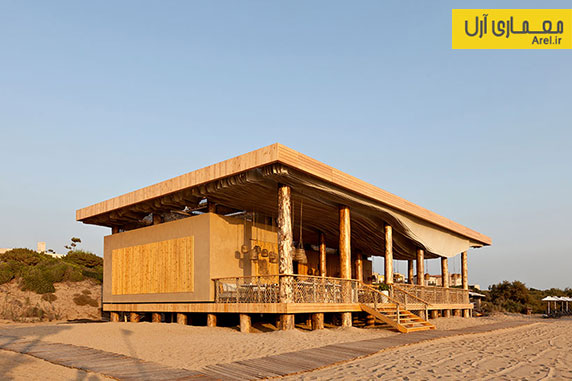 معماری و طراحی رستوران ساحلی باربونی