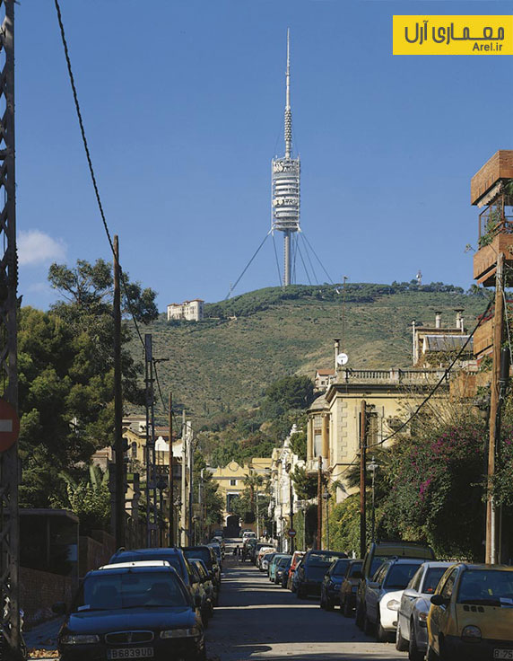 معماری و طراحی برج مخابراتی Terre de collserola توسط نورمن فاستر
