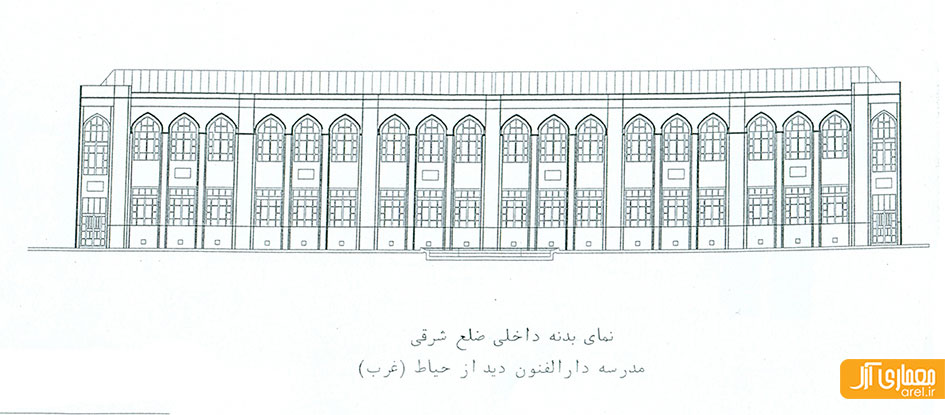 نما مدرسه دارالفنون تهران
