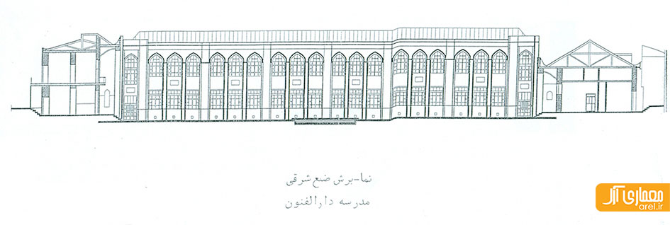 نما مدرسه دارالفنون تهران