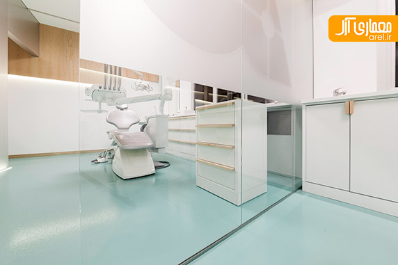 طراحی داخلی کلینیک دندانپزشکی مدرن،معماری داخلی مطب پزشکی