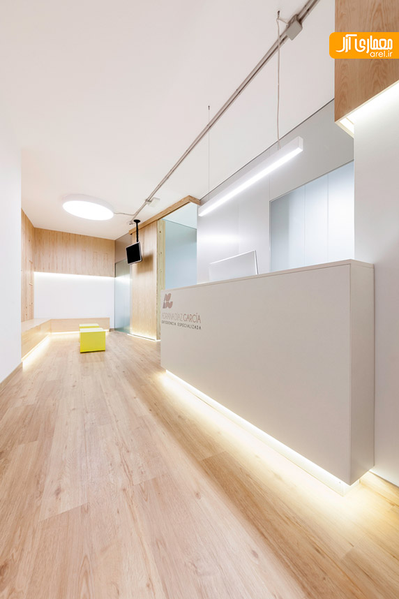طراحی داخلی کلینیک دندانپزشکی مدرن،معماری داخلی مطب پزشکی