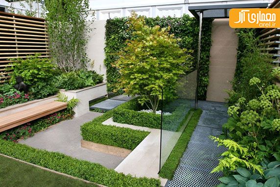 طراحی حیاط های کوچک