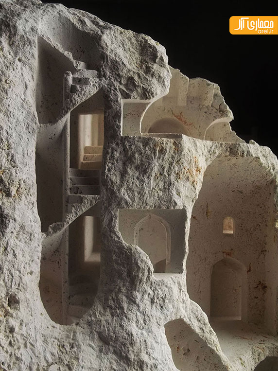 مجسمه های سنگی معماری در ابعاد کوچک، اثر Matthew Simmonds مجسمه های سنگی معماری در ابعاد کوچک، اثر Matthew Simmonds