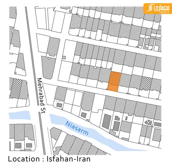 طراحی خانه مهرآباد در اصفهان