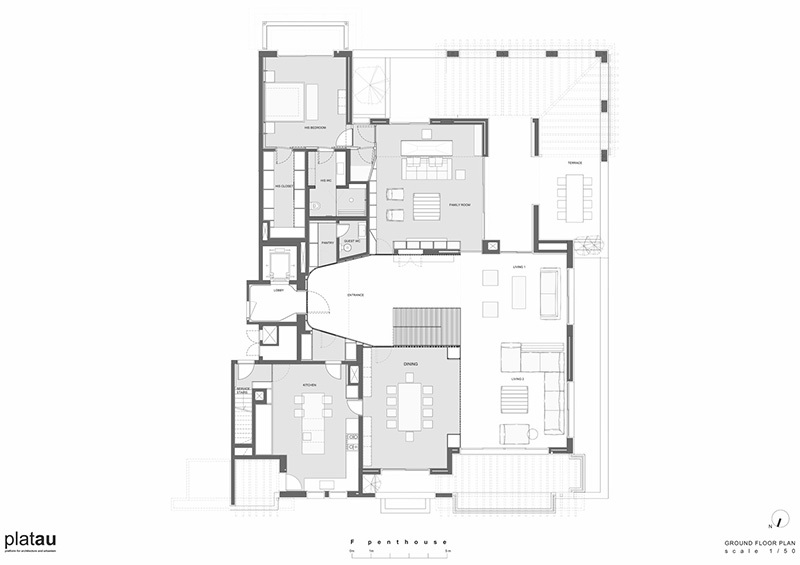 معماری پنت هاوس بیروت
