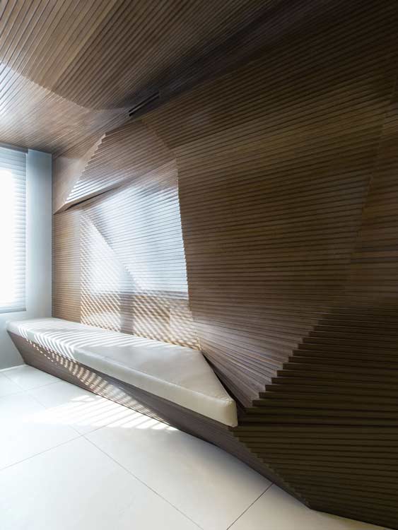 طراحی مطب ٢٥ میلیمتری رضا مفاخر