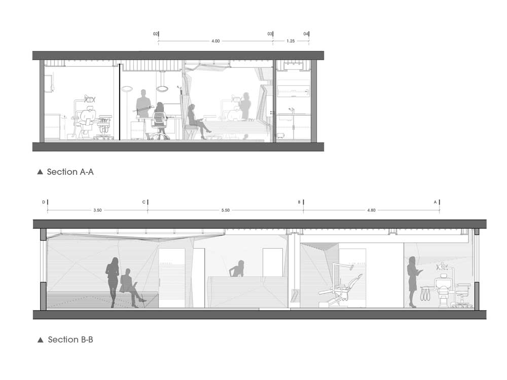 طراحی مطب ٢٥ میلیمتری رضا مفاخر