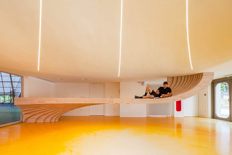 طراحی باشگاه تنیس استراسبورگ