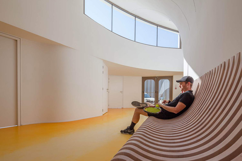 طراحی باشگاه تنیس استراسبورگ