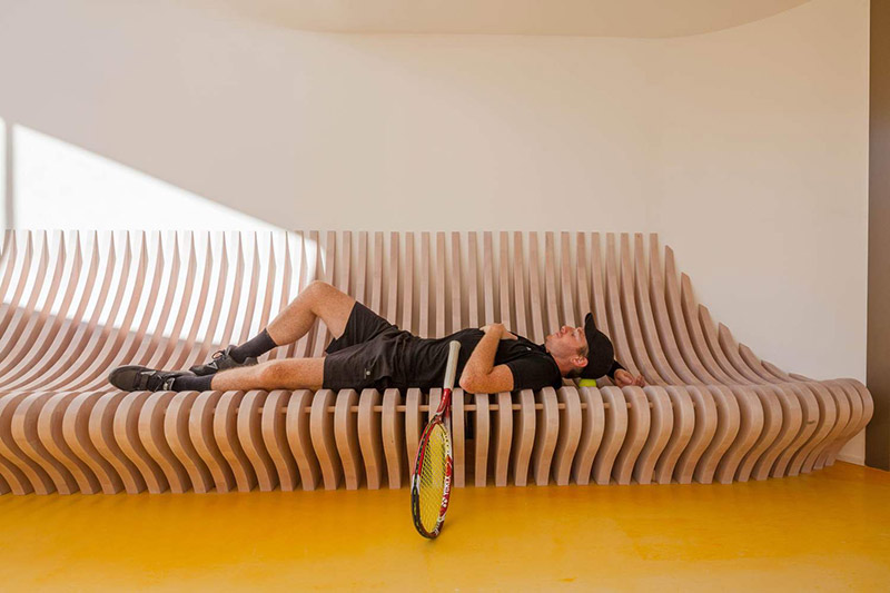 طراحی باشگاه تنیس استراسبورگ