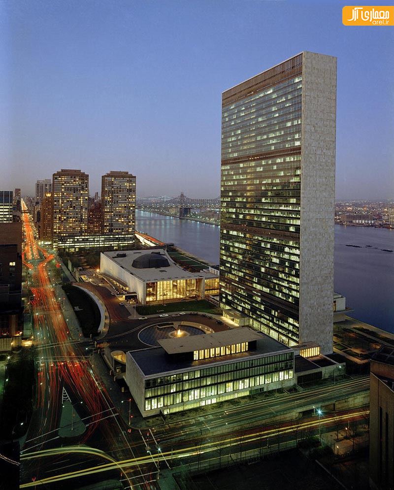 معماری ساختمان سازمان ملل