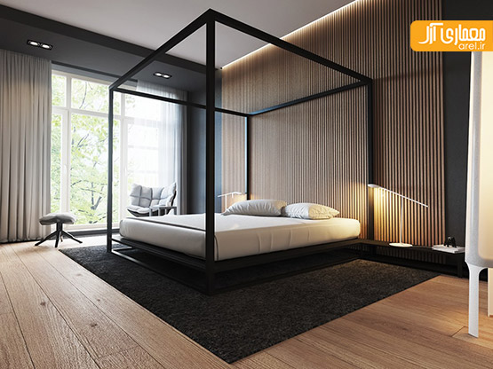 طراحی داخلی اتاق خواب مدرن،دکوراسیون اتاق خواب مدرن