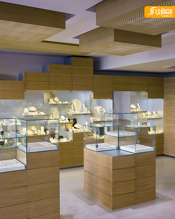 طراحی داخلی طلافروشی