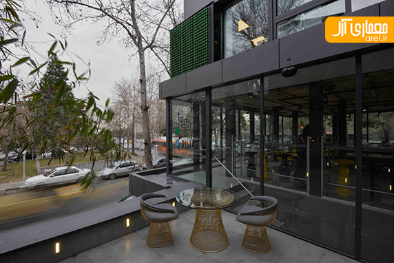 طراحی داخلی رستوران ریواس توسط مهسا مجیدی