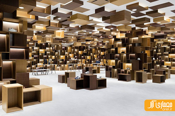 طراحی داخلی مجتمع تجاری