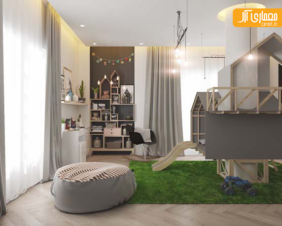 طراحی اتاق خواب های هیجان انگیز برای کودکان