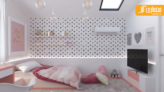 طراحی اتاق خواب های هیجان انگیز برای کودکان