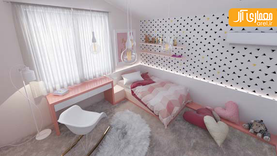 طراحی اتاق خواب های هیجان انگیز برای کودکان