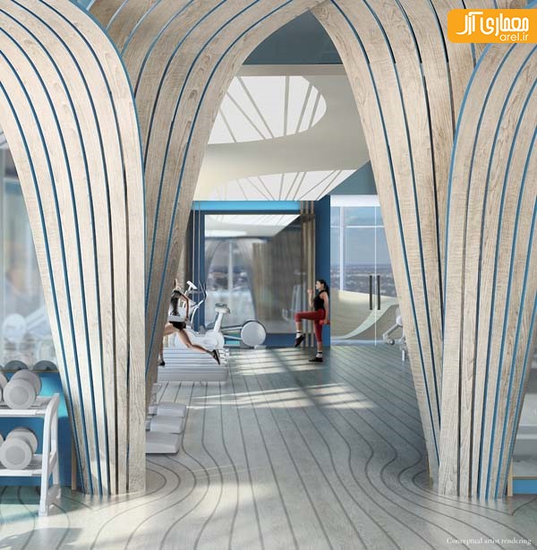 معماری و طراحی داخلی مجتمع مسکونی