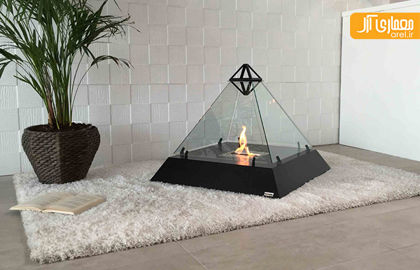 شومینه حرمی شکل مدرن