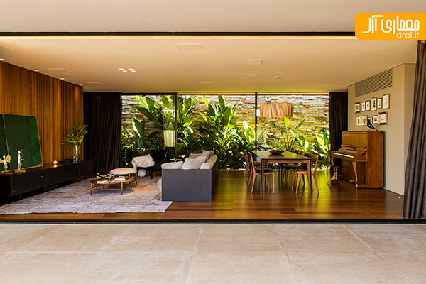 معماری ویلای MCNY با نمای متحرک