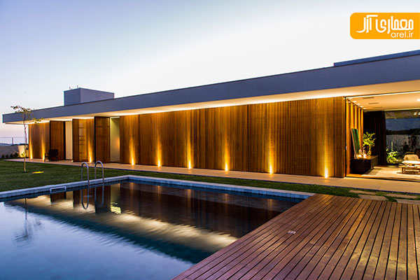 معماری ویلای MCNY با نمای متحرک