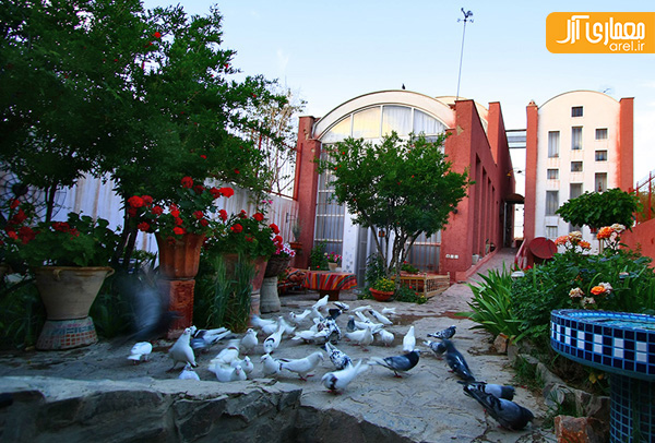 معماری و طراحی داخلی خانه ایرانی صدری