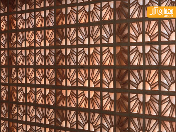 طراحی داخلی فروشگاه آجری