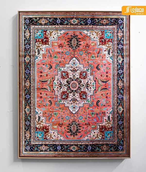 نقاشی فرش های پارسی توسط جیسون سیف