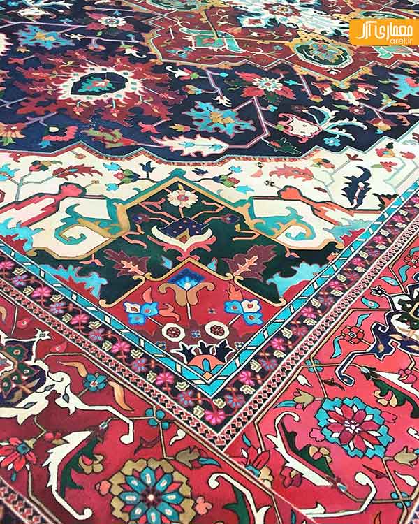 نقاشی فرش های پارسی توسط جیسون سیف