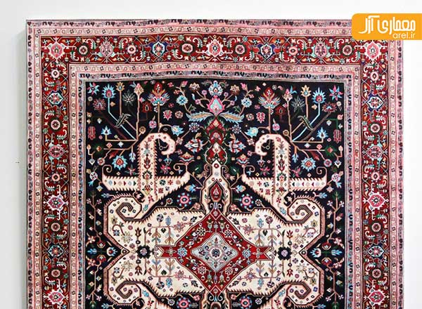 نقاشی فرش های پارسی توسط جیسون سیف