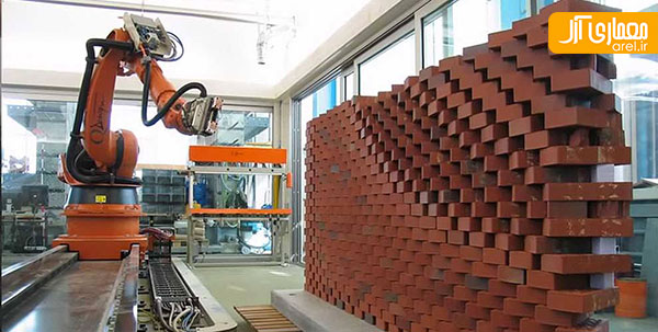 آجرچینی توسط ربات