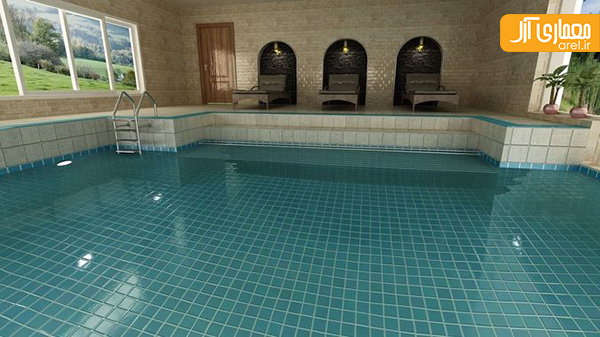 دانلود صحنه آماده استخر/ 3D Max