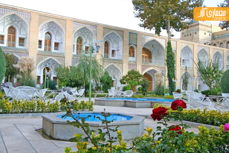 معماری داخلی هتل عباسی