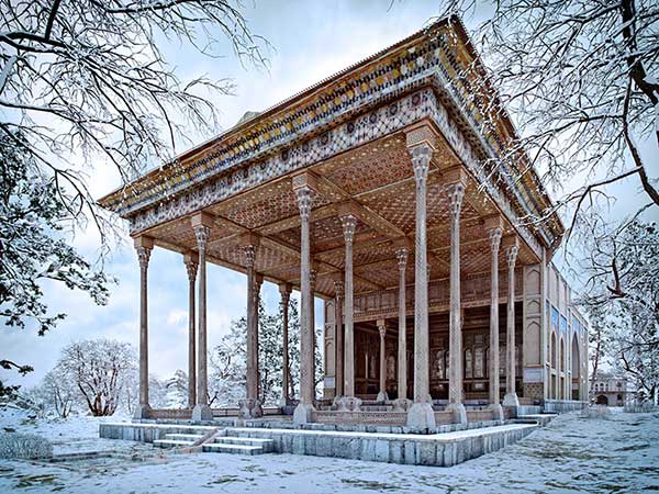 بازسازی دیجیتال کاخ آینه خانه اصفهان
