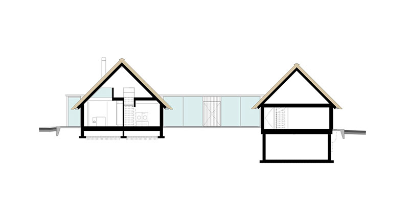 ویلایی به سبک مدرن در حومه شهر