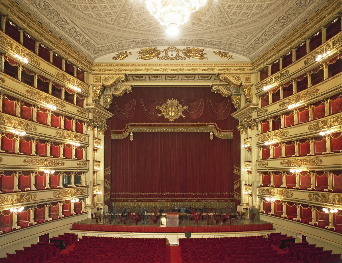  سالن اپرا Teatro alla Scala